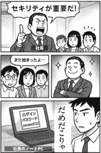 社長のセキュリティ(^^