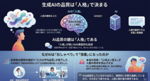 生成AIの品質を決定する「人格」の設計思想に関するブリーフィング