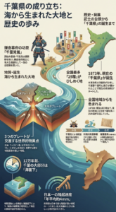 房総の歩み：地質時代から令和にわたる千葉県通史レポート