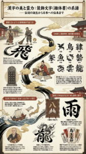 龍鳳文字と装飾・の系譜：文化、権威、そして精神性の探求
