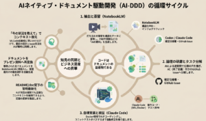 AI-DDD（AIネイティブ・ドキュメント駆動開発）完全ガイド：情報の「蒸留」から「昇華」まで