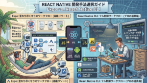 React Native 開発手法選択ガイド:Expo vs. React Native CLI
