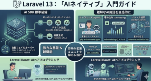 Laravel 13：Web開発者のための「AIネイティブ」入門ガイド