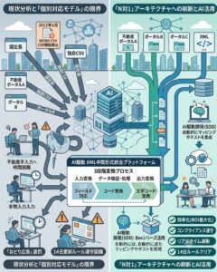データ変換基盤刷新戦略書：XML中間形式とAI自動化によるスケーラブルなEDI移行