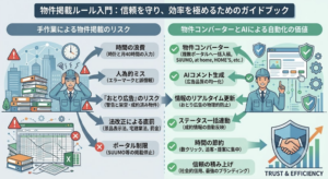 物件掲載ルール入門:信頼を守り、効率を極めるためのガイドブック