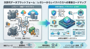 次世代データプラットフォーム移行戦略ロードマップ：レガシーからレイクハウスへの革新